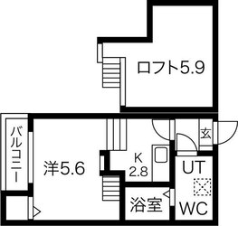 Oak Tree Maison志賀の物件間取画像